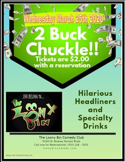 $2.00 Chcukle March 25th 2020